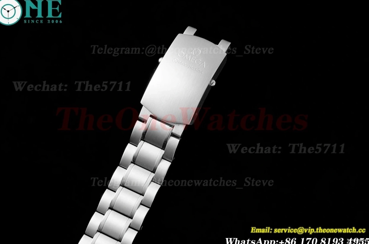 A7750 Racing Master SS 40mm Speedmaster White Dial HKF SS 0125